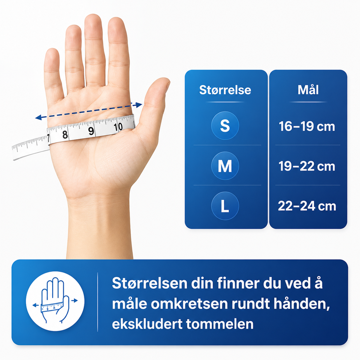 Artrose/Leddgikt Kompresjonshansker med kobber